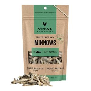 Freeze-Dried Minnow Cat Treats, 1 oz
