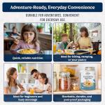 Augason Farms Pasteurized Scrambled Egg Mix Can, Emergency Food Supply, Everyday Meals, 57 Servings