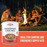 Augason Farms Southwest Chili Mix Can, Certified Gluten Free, Emergency Food Supply, Everyday Meals, 34 Servings