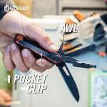 Gerber Gear Armbar Trade 8-in-1 Pocket Knife EDC Multitool with Blade, Pry Bar, and Hammer for Camping, Burnt Orange