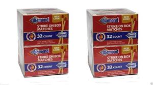 20 Boxes Diamond Wooden Strike Matches - 640 Total