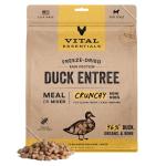 Vital Essentials Freeze Dried Raw Dog Food, Duck Mini Nibs Entree, 25 oz