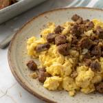 Nutristore Freeze Dried Sausage Crumbles | Survival Emergency Food Supply, Meal Prep, Camping | Made in USA | 25 Year Shelf Life | #10 Can, 29.6 oz