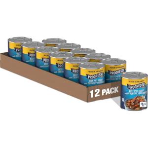 Hearty Beef Pot Roast Soup - 12 Cans