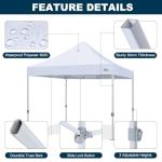 Commercial Grade 10x10 Instant Pop Up Canopy