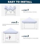 Commercial Grade 10x10 Instant Pop Up Canopy