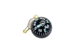 Coghlan's Black Ball-Type Pin-On Compass