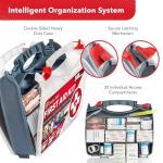 348-Piece 2-in-1 First Aid Kit with Mini Bonus