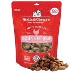 Stella & Chewy's Freeze-Dried Raw Single Ingredient Chicken Hearts Dog Treats, 11.5 oz. Bag