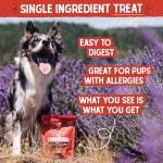 Stella & Chewy's Freeze-Dried Raw Single Ingredient Chicken Hearts Dog Treats, 11.5 oz. Bag