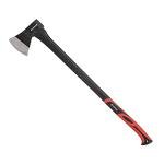 36" Wood Chopping Axe with Shock Absorbing Handle
