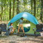 Coleman Sundome 6-Person Tent with Rainfly, Weatherproof Tent Sets Up in 10 Mins
