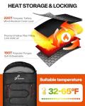 Sportneer Portable XL Sleeping Bag for Adults
