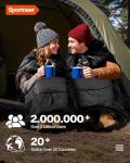 Sportneer Portable XL Sleeping Bag for Adults