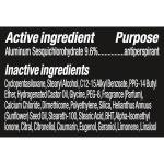 AXE Fine Fragrance Collection Antiperspirant Deodorant for Men Black Vanilla 72 Hour Sweat & Odor Protection 2.6 oz