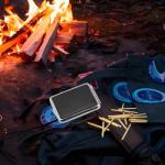 Metal Match Box Case with Friction Plate Portable Matchstick Holder Storage Case Reusable One Button Stainless Steel Dampproof Fireplace Starter for Outdoor Camping