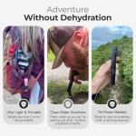 Sierra Madre Portable Water Filter Straw – 264 Gallon Water Filtration for Backpacking, Camping, Hiking, Travel - Ideal for Outdoor Emergency Hydration & Supplies - Portable & Lightweight (Pack 1)