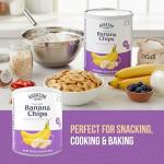 Augason Farms Sweetened Banana Chips - 31 Servings