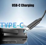 BAOFENG UV-5R MINI 6 Pack Ham Radio, 5W Dual Band Two Way Radio, 999 Channels with Wireless Programming, USB-C, VOX, for Security, Event Management, Warehouse, Farm, School and Business Use, Black