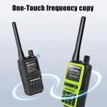 BAOFENG UV-5R MINI 6 Pack Ham Radio, 5W Dual Band Two Way Radio, 999 Channels with Wireless Programming, USB-C, VOX, for Security, Event Management, Warehouse, Farm, School and Business Use, Black