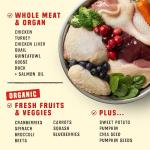 Stella & Chewy's Wild Red Raw Blend Kibble - Premium Freeze-Dried Raw Coated Dog Food - Perfect For Picky Eaters - High Protein Grain Free with 6 Poultry Sources - 3.5lb Bag