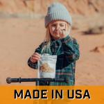 Peak Refuel Dessert Bites | Peanut Butter Chocolate Chip Cookies | Freeze Dried Backpacking and Camping Food | Tasty Trail Treat | High Protein Snack Packs (Cookie 1-Pack)