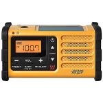 Sangean MMR-88 AM/FM/Weather+Alert Emergency Radio. Solar/Hand Crank/USB/Flashlight, Siren, Smartphone Charger yellow