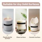 80 PCS Match Striker Stickers, 2.35" Match Striker Paper with Adhesive, Ideal for Fireplace Matches