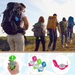 Sabary 6 Pack Multi-Color Lensatic Compasses with Lanyard Orienteering Navigation Compass Hiking Backpacking Compass Bulk Mini Wilderness Survival Tools for Hunters Hikers Travel