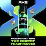 AXE Fine Fragrance Collection Premium Deodorant Body Spray for Men Aqua Bergamot 3 Count with 72H Odor Protection and Freshness Infused with Aqua, Bergamot, and Sage Essential Oils 4 oz
