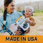 Peak Refuel Fudge Brownie Dessert Bites | Freeze Dried Backpacking and Camping Food | Tasty Trail Treat | High Protein Snack Packs (Brownie 1-Pack)