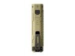 Nitecore EDC07 EDC07 EDC Flashlight High CRI Three Color Temperatures Ultra Light PC Material, with Strobe/SOS Modes, 1500 Lumen w/Eco-Sensa Type C Charging Cable - TAN Color