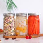 32 oz Wide Mouth Mason Jars – Set of 12