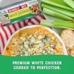 Bumble Bee Premium White Chicken Breast with Rib Meat in Water - 19g Protein per Serving - Gluten Free, Keto Friendly Canned Chicken - 5 oz (Pack of 1)