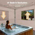 Quictent Privacy 8x8 Pop up Canopy Tent with Sidewalls and Roll-up Ventilated Windows, One Person Easy Setup, Outdoor Commercial Gazebo Shelter Enclosed Waterproof, Bonus 4 Sandbags