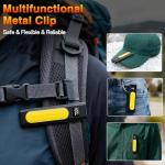 Rechargeable Flashlights High Lumens 1800, Flat EDC Flashlight Rechargeable, Magnetic Pocket Flashlight Super Bright, Powerful LED Flashlight for Home, Tactical Flash Lights as Christmas Gifts for Men