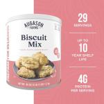 Buttermilk Biscuit Mix Can Emergency Food Supply, 29 Servings, 10 Year Shelf Life - Biscuit Mix Just Add Water and Baking Powder