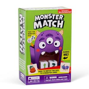 Exploding Kittens Monster Match – Matching Dice Game for Kids Ages 4+– 2-6 Players – Fun Family Game Night-Creative Kids Game