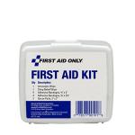 First Aid Only PhysiciansCare On-The-Go Emergency First Aid Kit for Home, Work, and Travel, 13 Pieces (Antiseptic wipes, Sting Relief wipes, Gauze pads, Bandages)
