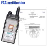 Ham Radio Baofeng Radio10W 5RM FM Radio Handheld Two Way Radio Long Range AR-5RM NOAA Weather Radio DTMF Walkie Talkies Copy Frequency 999CH USB-C Charger 3800mAh Battery Survival Radio (2 Pack)