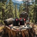 Survival First Aid Kit, 190 Pcs Survival Gear and Medical Supplies, Military IFAK EMT Molle Tactical Pouch for Outdoor, Camping, Hiking, Car, Vehicles and More (Black)