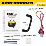 Aceup Energy 1,200W Gas Powered Generator, Small Portable Generator for Home Use Ultralight, EPA & CARB Compliant