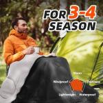 MEREZA XL Camping Sleeping Bag for Adults