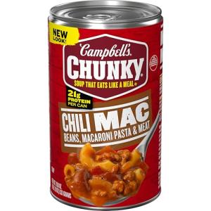 Campbell's Chunky Chili Mac Soup - 12 Cans