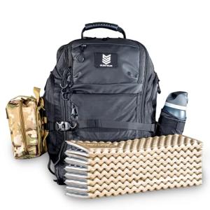 Cargo 72-Hour Survival Kit Loadout Backpack - Complete Bug Out Emergency Kit with Tactical 48L Backpack, Water Filtration, Power, Medical, Shelter & Fire System - Modular Urban Preparedness System