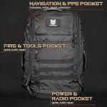 Cargo 72-Hour Survival Kit Loadout Backpack - Complete Bug Out Emergency Kit with Tactical 48L Backpack, Water Filtration, Power, Medical, Shelter & Fire System - Modular Urban Preparedness System