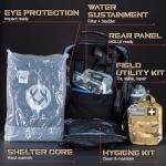 Cargo 72-Hour Survival Kit Loadout Backpack - Complete Bug Out Emergency Kit with Tactical 48L Backpack, Water Filtration, Power, Medical, Shelter & Fire System - Modular Urban Preparedness System