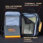 Cargo 72-Hour Survival Kit Loadout Backpack - Complete Bug Out Emergency Kit with Tactical 48L Backpack, Water Filtration, Power, Medical, Shelter & Fire System - Modular Urban Preparedness System