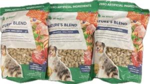 Dr. Marty Nature's Blend Freeze-Dried Raw Dog Food 18 oz, (3 Bags x 6 oz)