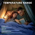 Ultralight Warm Weather Sleeping Bag - Portable, Waterproof, Compact Lightweight, Comfort with Compression Sack - Great for Outdoor Camping, Backpacking & Hiking -75" L x 30" W Fits Adults